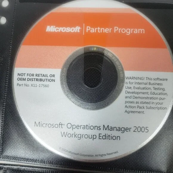 Microsoft Partner Program 6 Discs Microsoft Server 2005 Various Programs No Keys - Picture 2 of 8